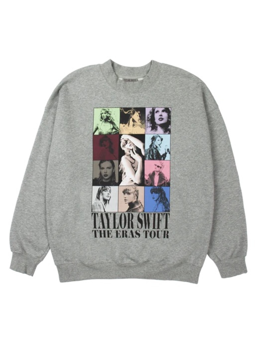 Taylor Swift Grey The Eras Tour Crewneck Sweater